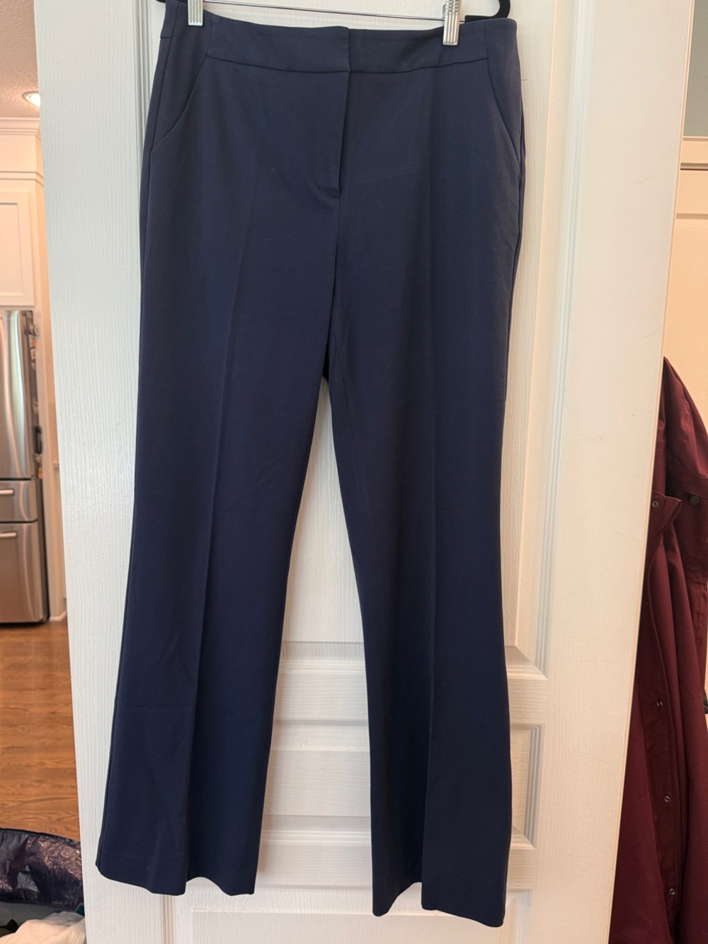 Chico's Navy Wide-Leg Dress Pants, Size 1T
